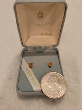 Brincos de citrino em forma de coração 14ky comprar usado Brincos de citrino em forma de coração 14ky comprar usado  Enviando para Brazil