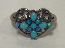 Vintage auffälliger silberrin gebraucht kaufen Vintage auffälliger silberrin gebraucht kaufen  Großschönau