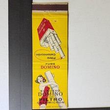 Livro de fósforos Domino México vintage década de 1950 filtro amarelo brilhante Celomicron comprar usado Livro de fósforos Domino México vintage década de 1950 filtro amarelo brilhante Celomicron comprar usado  Enviando para Brazil