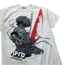 Camiseta branca Funimation Y2K 2006 afro samurai anime graal comprar usado  Enviando para Brazil
