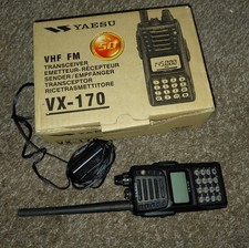 Transceptor Yaesu VX-170 com fonte de alimentação de comutação e caixa original  comprar usado  Enviando para Brazil