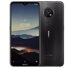 Używany, Nokia 7.2 (Dual SIM) 64GB - Smartfon węglowy (odblokowany) - Klasa C na sprzedaż  Wysyłka do Poland