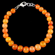 Pulseira de contas formato redondo 130,00 cts laranja extraída da terra aventurina não tratada comprar usado  Enviando para Brazil