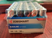 Pacote com 30 pilhas alcalinas AA Jobsmart comprar usado  Enviando para Brazil