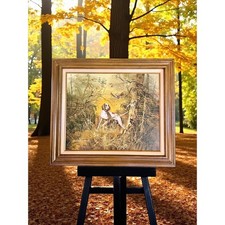 Vintage oil painting for sale  Winterville