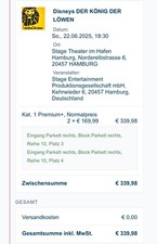König löwen musical gebraucht kaufen  Landau