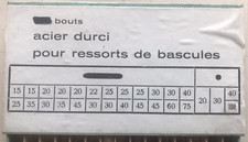 Acier durci ressorts d'occasion  Saint-Claude
