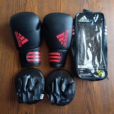 Conjunto de luvas e luvas de boxe Adidas comprar usado  Enviando para Brazil