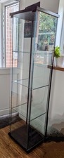 Ikea glass display for sale  LYDNEY