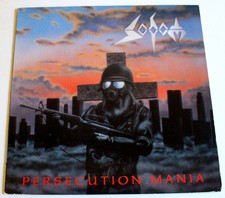 SODOM 1988 Persecution Mania LP STEAMHAMMER USA Press SHLP7000 THRASH METAL Rare comprar usado  Enviando para Brazil
