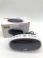 Budzik Trevi EC-880B z cyfrowym białym, używany na sprzedaż  PL