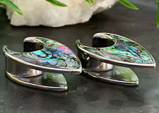 Pair abalone tear for sale  Valley