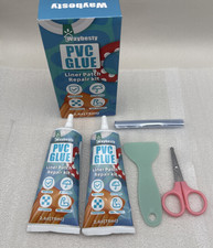 Usado, Kit de remendo de reparo de colchão de ar, 75 ml kit de remendo de reparo de vinil à prova d'água, cola de PVC comprar usado  Enviando para Brazil