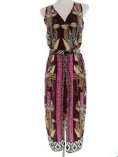 River island Rozmiar 10 (38) Fioletowa długa sukienka maxi Bez rękawów Kieszenie na sprzedaż  PL