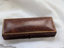 Vintage leather storage for sale  HASTINGS