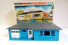 Rancho raro azul escuro Plasticville #1852 com caixa comprar usado  Enviando para Brazil