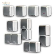Feuchtraum-Serie FIX IP54, Aufputz Schalter & Steckdosen mit Klemmanschluss, AP comprar usado  Enviando para Brazil