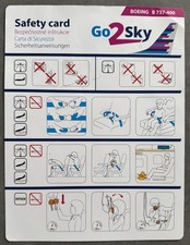Safety card go2sky gebraucht kaufen  Düsseldorf