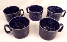 5 xícaras de café de ágata azul Bennington Potters comprar usado  Enviando para Brazil