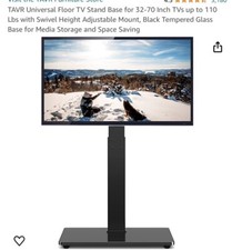 Base de suporte de TV de piso universal para TVs de 32 a 70 polegadas até 110 libras, usado comprar usado  Enviando para Brazil