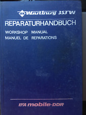 Reparatur handbuch wartburg gebraucht kaufen  Kyffhäuserland