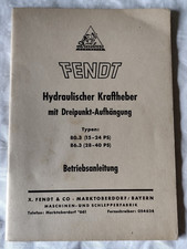 Riginal fendt hydraulik gebraucht kaufen  Spraitbach