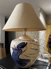 Belle lampe ceramique d'occasion  Camarès
