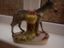 Staffordshire antique donkey for sale  CONWY