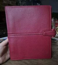 Filofax red deluxe for sale  Shipping to Ireland