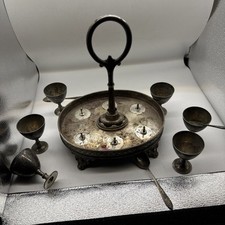 Silver plated egg for sale  LUTON