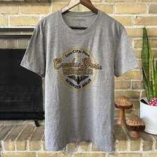 Camiseta Lucky Brand Crooks Bros Motorcycles Cinza Tamanho Médio comprar usado  Enviando para Brazil