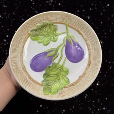 Market eggplant plate for sale  Des Plaines
