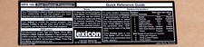 Lexicon mpx100 quick for sale  OTTERY ST. MARY