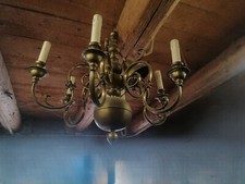 Lampadario vintage chandelier usato  Trecenta