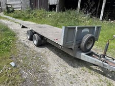 Twin axle flat for sale  BUCKNELL