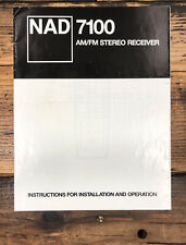 Nad model 7100 for sale  Portland