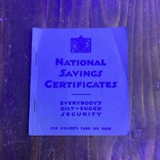 1937 national savings for sale  CAERNARFON