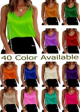Women satin tank for sale  Gloucester