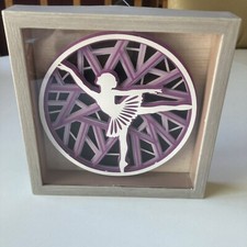 Mandala de bailarina roxa em camadas artística comprar usado  Enviando para Brazil