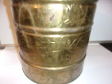 Brass embossed plant for sale  Reidsville