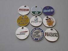 Lot jetons caddie d'occasion  France