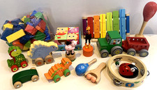 Wooden toys bundle for sale  LONDON
