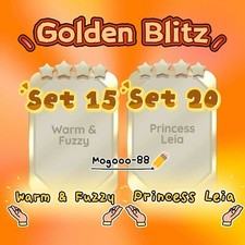 MOGO 8 Junho Golden Blitz -Quente e Difuso / Princesa Leia (Qualquer 2 peças) comprar usado  Enviando para Brazil