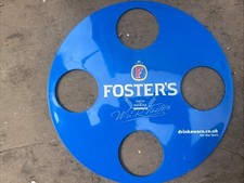 Fosters pint glass for sale  SKIPTON