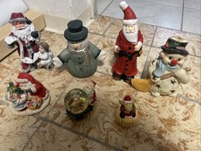 Weihnachtsdeko figuren set gebraucht kaufen  Hamburg