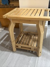 Bamboo shower stool for sale  Newton Highlands