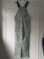 stripe dungarees for sale  BECKENHAM