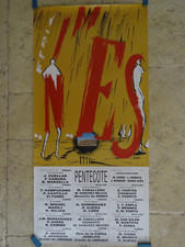 Rare affiche originale d'occasion  Bidart