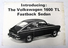 Volkswagen 1600 fastback for sale  LEICESTER