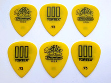 6 Dunlop 462P.73 Tortex III Picks gelb Plektren Plektrum comprar usado  Enviando para Brazil